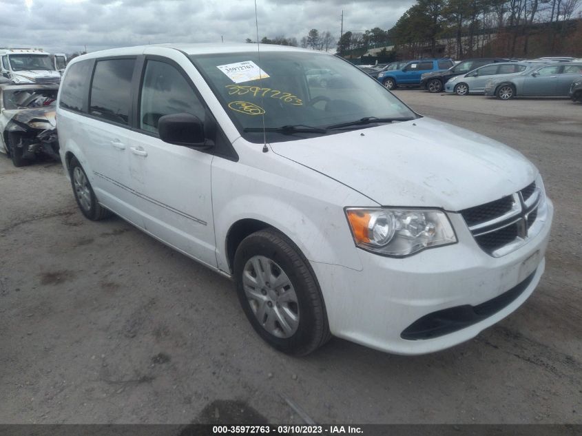 2014 DODGE GRAND CARAVAN SE - 2C4RDGBG3ER428382