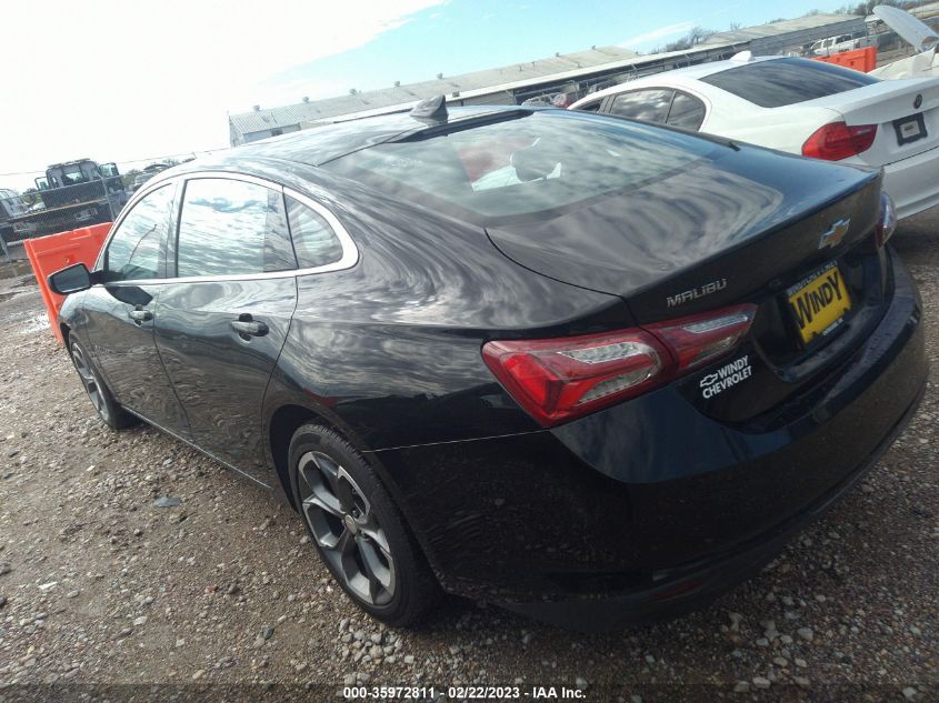 2021 CHEVROLET MALIBU LT - 1G1ZD5ST7MF047540