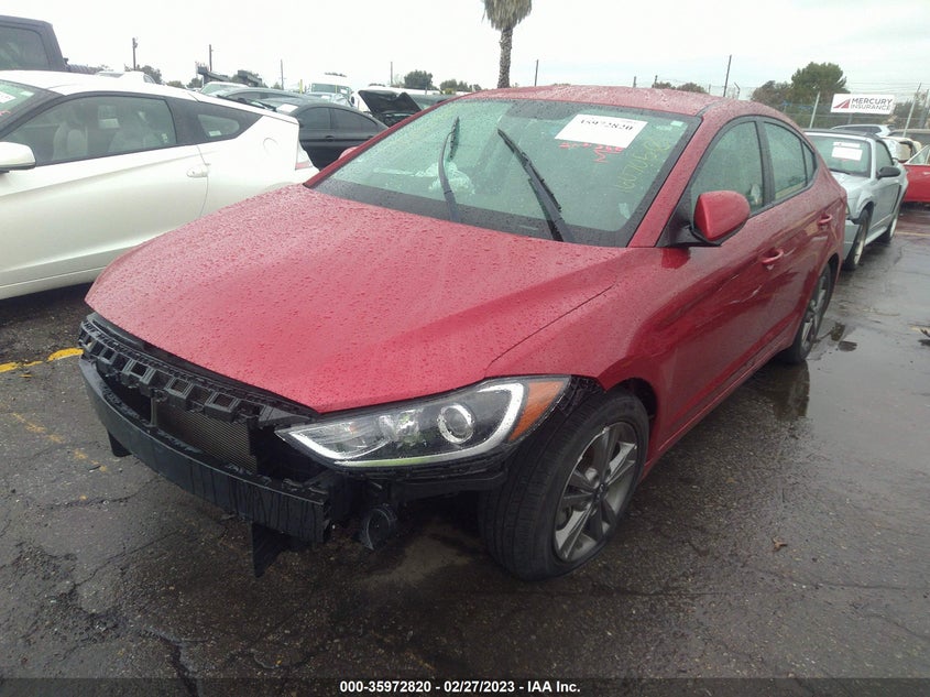 VIN 5NPD84LFXJH235138 2018 HYUNDAI ELANTRA SEL