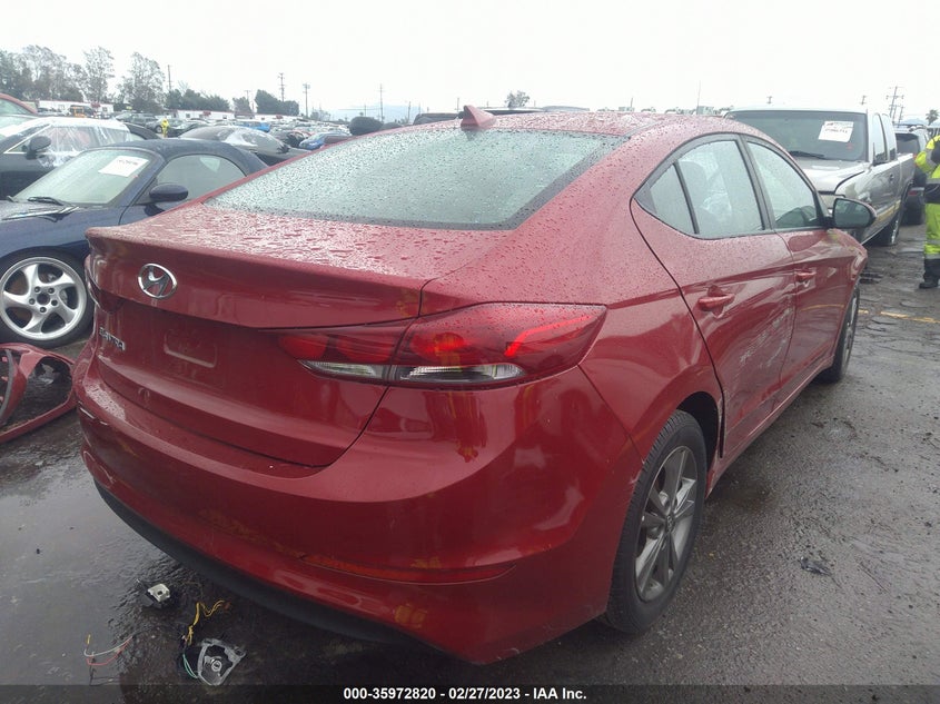 VIN 5NPD84LFXJH235138 2018 HYUNDAI ELANTRA SEL