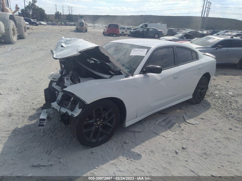 VIN 2C3CDXHG0MH625757 2021 DODGE CHARGER GT