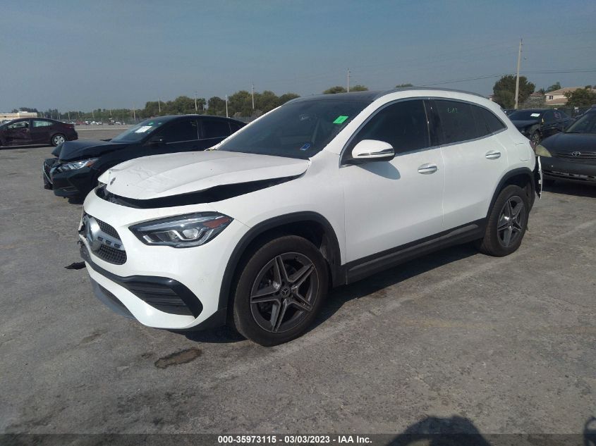 2022 MERCEDES-BENZ GLA GLA 250 - W1N4N4GB8NJ348804