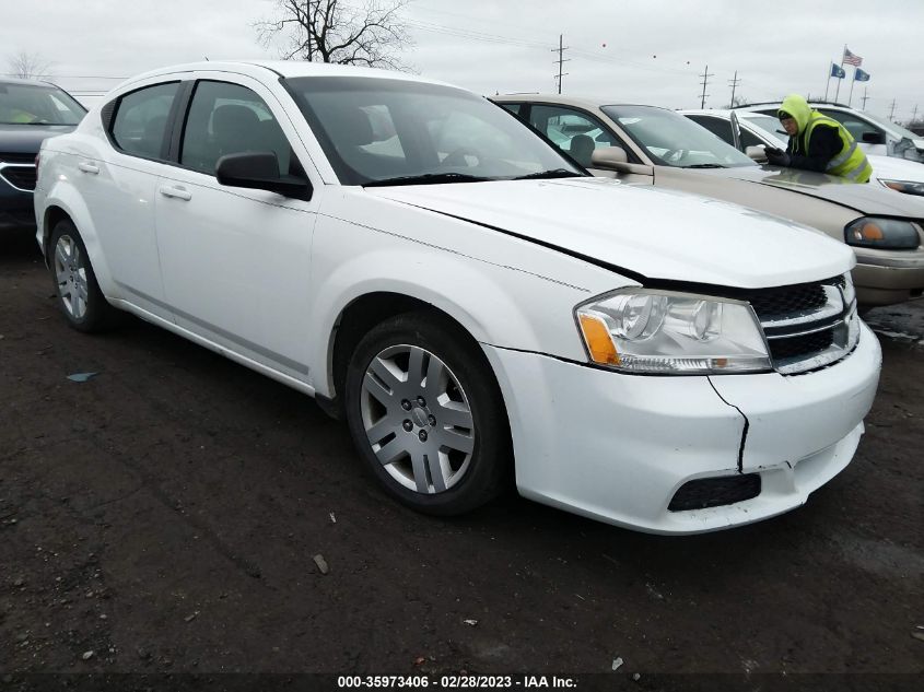 2014 DODGE AVENGER SE - 1C3CDZAB8EN161846