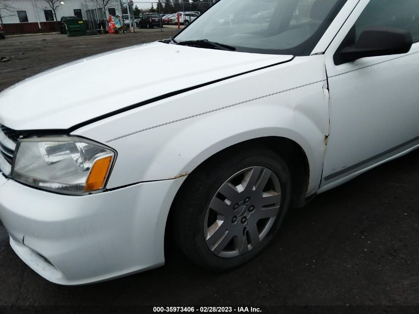 2014 DODGE AVENGER SE - 1C3CDZAB8EN161846