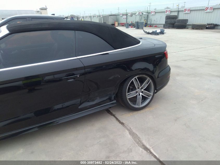 2018 AUDI A3 CABRIOLET PREMIUM PLUS - WAUY8LFF3J1016856