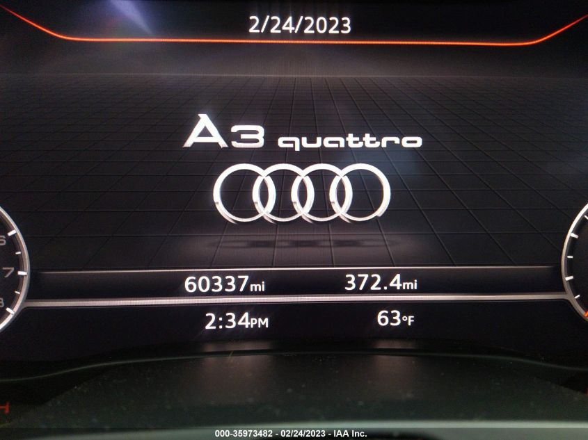 2018 AUDI A3 CABRIOLET PREMIUM PLUS - WAUY8LFF3J1016856