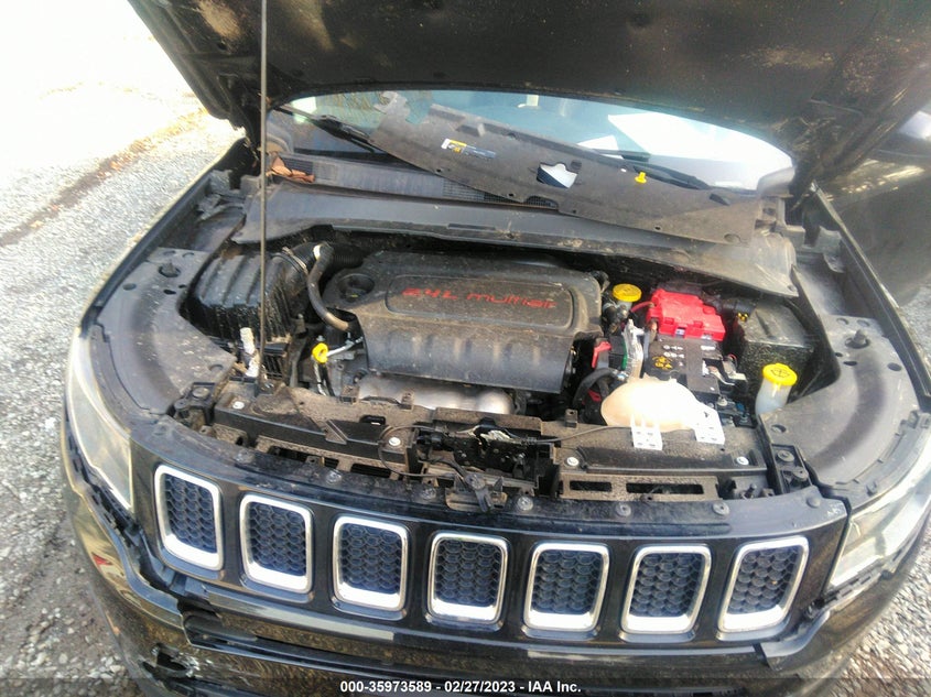 VIN 3C4NJDBB8MT507634 2021 JEEP COMPASS LATITUDE