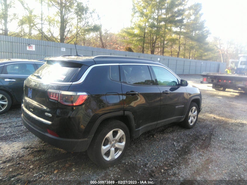 VIN 3C4NJDBB8MT507634 2021 JEEP COMPASS LATITUDE