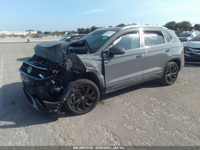 2022 VOLKSWAGEN TAOS SE - 3VVLX7B26NM062685