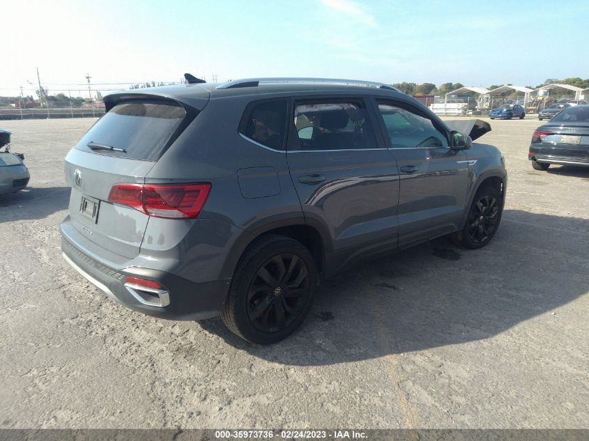 2022 VOLKSWAGEN TAOS SE - 3VVLX7B26NM062685