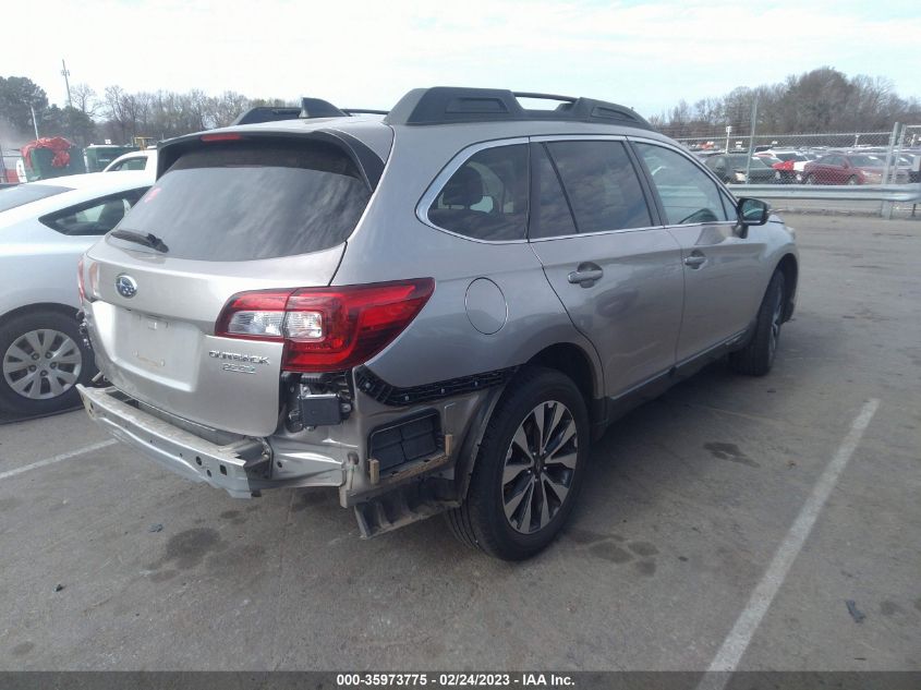 2017 SUBARU OUTBACK LIMITED - 4S4BSANCXH3238536