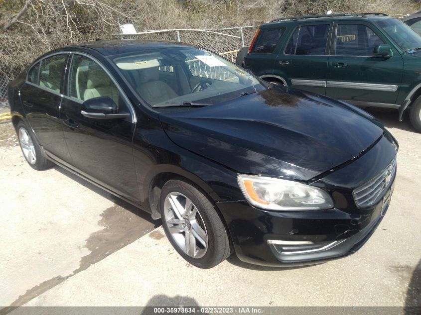 2014 VOLVO S60 T5 - YV1612FS8E2273334