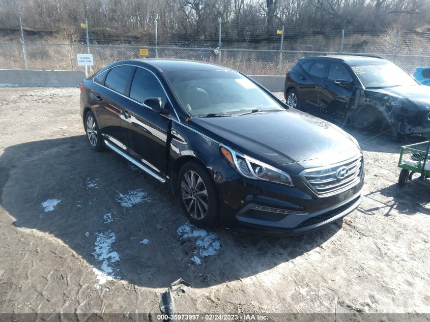 2015 HYUNDAI SONATA 2.4L SPORT - 5NPE34AF1FH119890