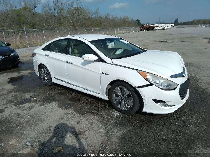 2013 HYUNDAI SONATA HYBRID LIMITED - KMHEC4A40DA092017