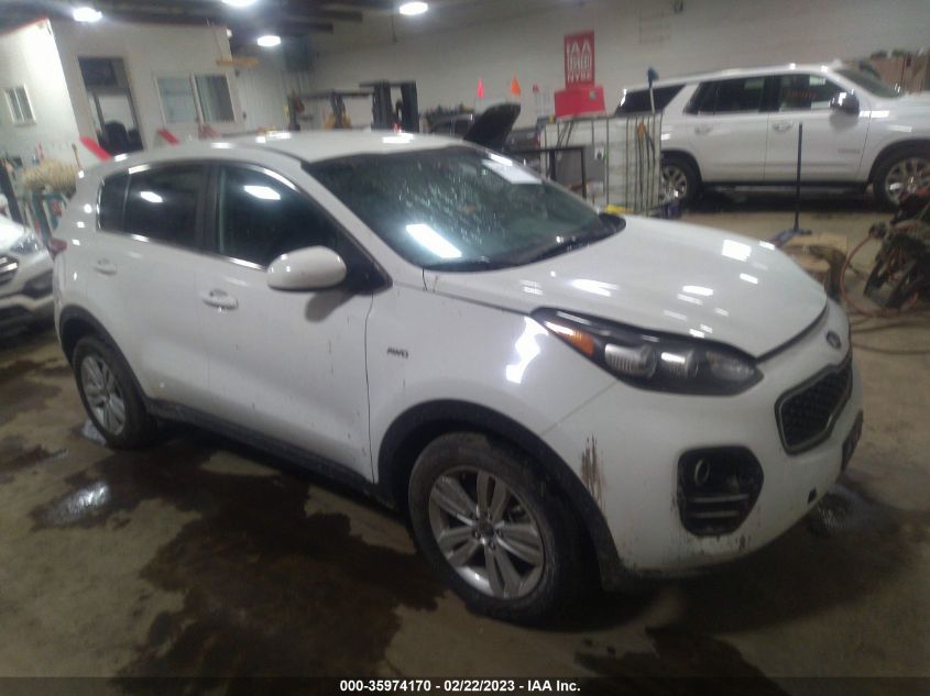 2018 KIA SPORTAGE LX - KNDPMCAC5J7445064