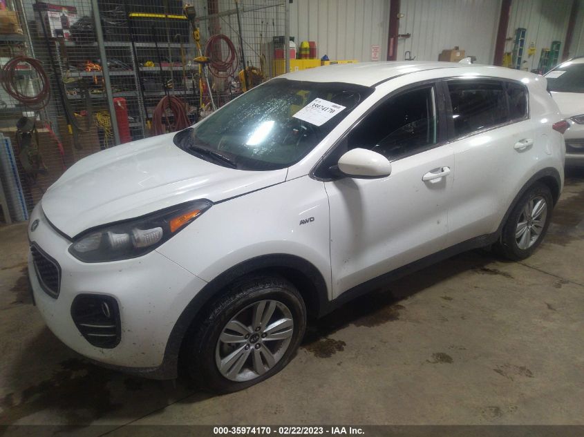 2018 KIA SPORTAGE LX - KNDPMCAC5J7445064