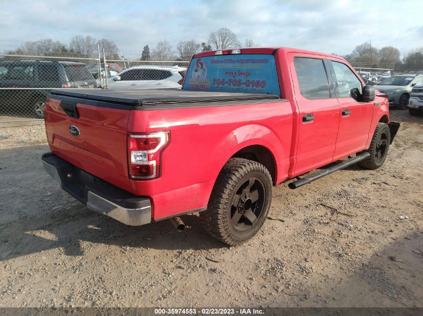 2018 FORD F-150 XL/XLT 1FTEW1CB8JFB87462