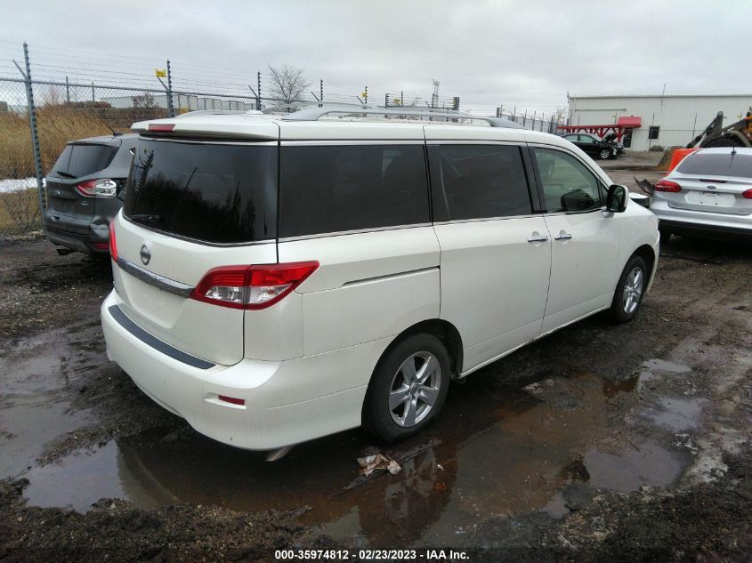 2014 NISSAN QUEST SV JN8AE2KP7E9103662