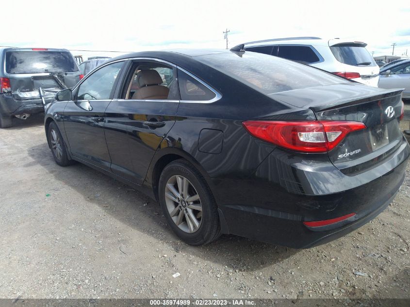 2016 HYUNDAI SONATA 2.4L SE - 5NPE24AF4GH340078