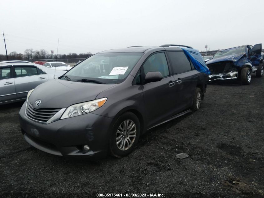2013 TOYOTA SIENNA XLE AAS/XLE/LTD - 5TDYK3DC8DS334752