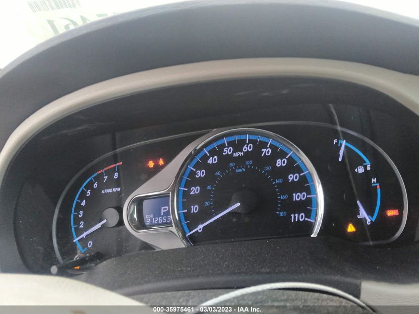 2013 TOYOTA SIENNA XLE AAS/XLE/LTD - 5TDYK3DC8DS334752