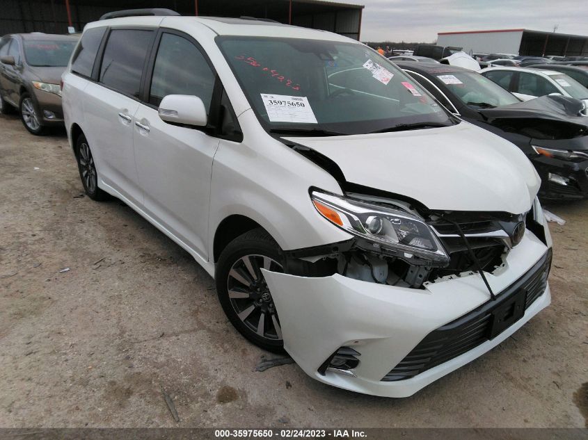 5TDDZ3DC2KS224142 2019 TOYOTA SIENNA, photo no. 1