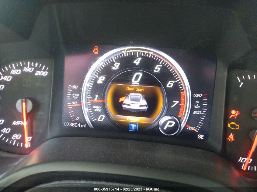 2014 CHEVROLET CORVETTE STINGRAY 2LT 1G1YD2D70E5129403