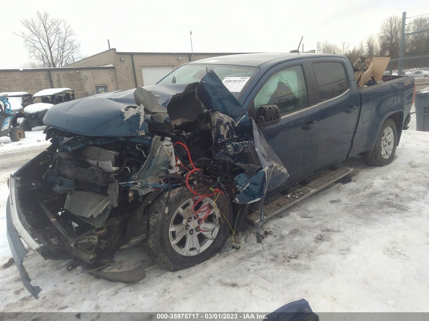 VIN 1GCGTCEN2K1269609 2019 CHEVROLET COLORADO 4WD LT