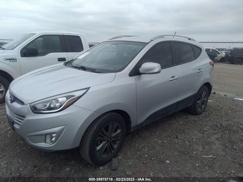 2014 HYUNDAI TUCSON SE - KM8JU3AG2EU800140
