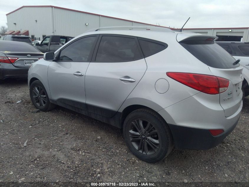 2014 HYUNDAI TUCSON SE - KM8JU3AG2EU800140