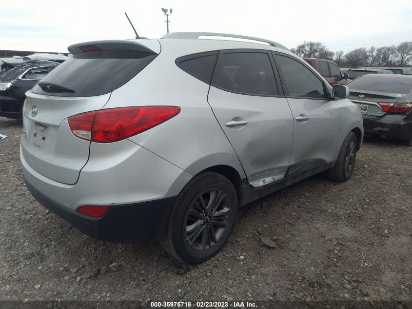 2014 HYUNDAI TUCSON SE - KM8JU3AG2EU800140