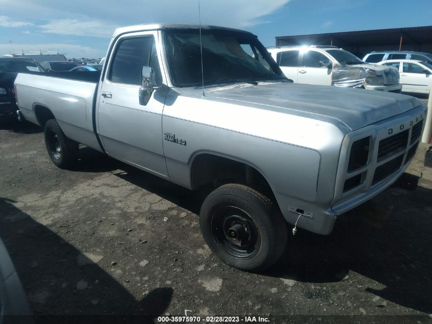 1B7HM06Y3MS228721 DODGE W-SERIES Photo 1