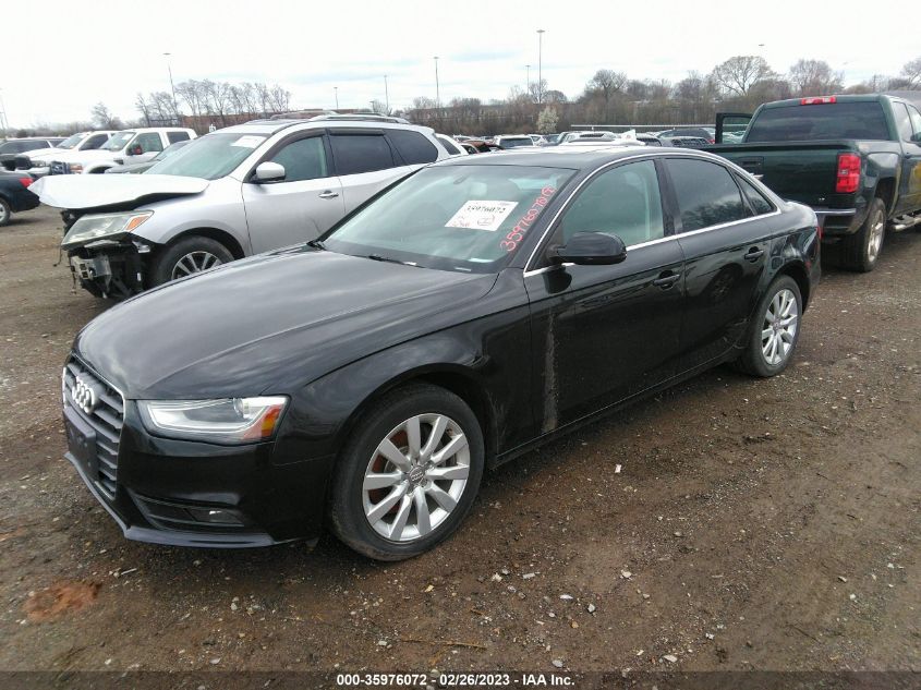 2013 AUDI A4 PREMIUM - WAUAFAFL2DN016961