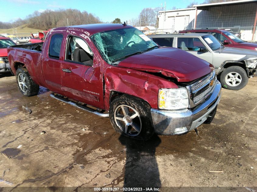2013 CHEVROLET SILVERADO 1500 LT - 1GCRKSE74DZ343575