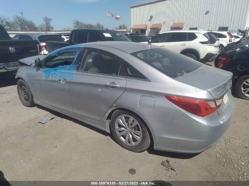 2013 HYUNDAI SONATA GLS PZEV - 5NPEB4AC5DH571055