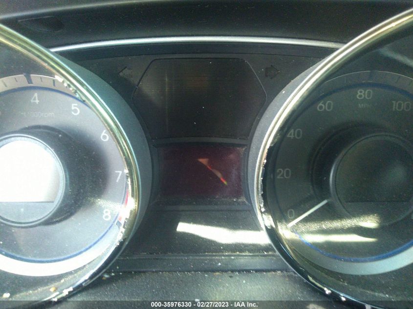 2013 HYUNDAI SONATA GLS PZEV - 5NPEB4AC5DH571055