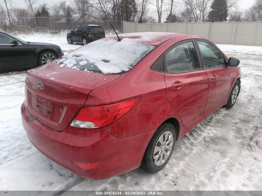 VIN KMHCT4AE7HU201769 2017 HYUNDAI ACCENT SE