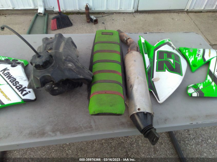 2011 KAWASAKI KX450 E JKAKXGEC6BA022110