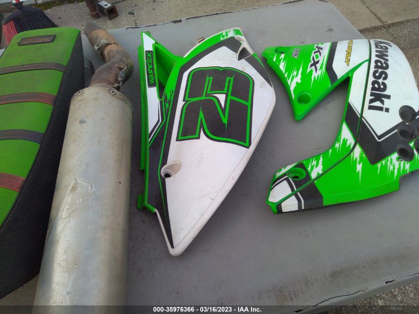 2011 KAWASAKI KX450 E JKAKXGEC6BA022110
