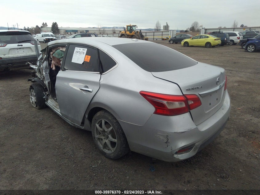VIN 3N1AB7AP7HL638153 2017 NISSAN SENTRA SV