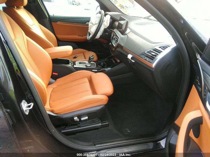 2022 BMW X3 SDRIVE30I - 5UX43DP07N9M26064