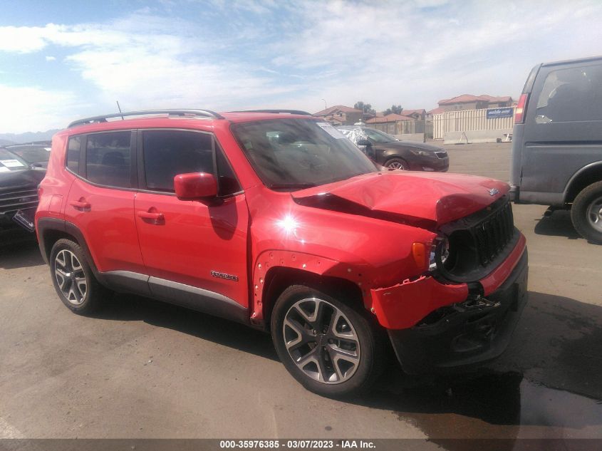 2018 JEEP RENEGADE LATITUDE - ZACCJABB1JPH54759