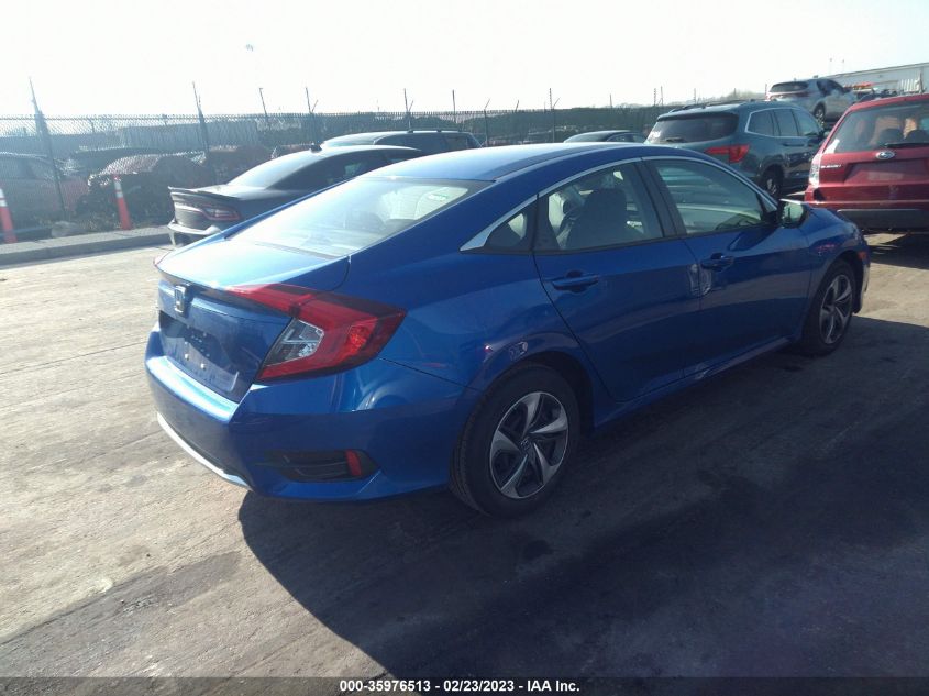 2020 HONDA CIVIC SEDAN LX - 19XFC2F63LE006279