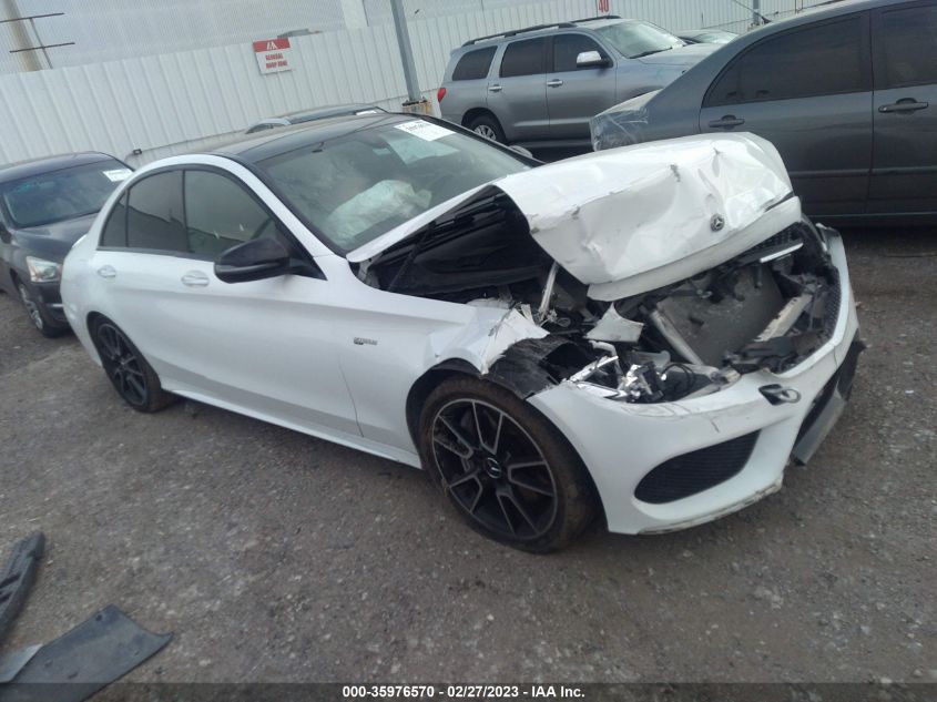 2018 MERCEDES-BENZ C-CLASS AMG C 43 - 55SWF6EB7JU244204