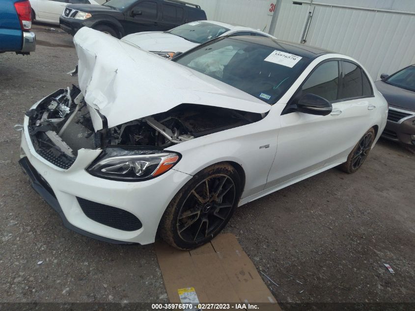 2018 MERCEDES-BENZ C-CLASS AMG C 43 - 55SWF6EB7JU244204