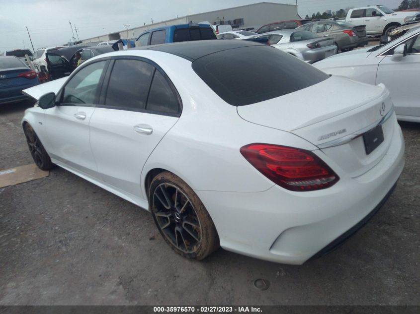 2018 MERCEDES-BENZ C-CLASS AMG C 43 - 55SWF6EB7JU244204