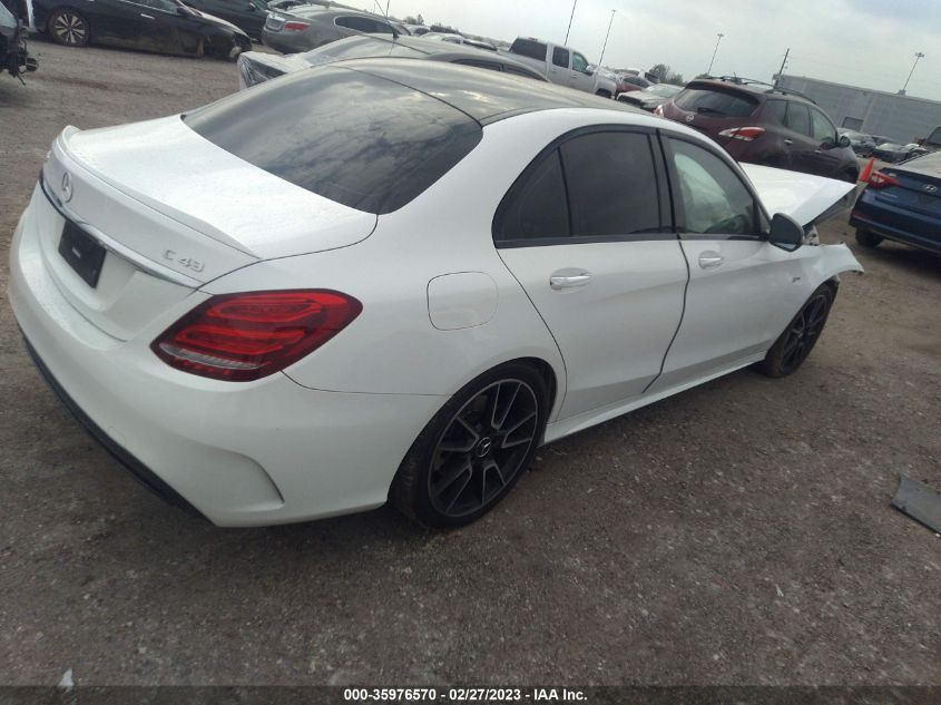 2018 MERCEDES-BENZ C-CLASS AMG C 43 - 55SWF6EB7JU244204