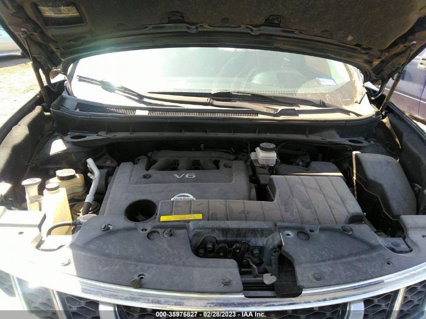 2013 NISSAN MURANO SV - JN8AZ1MU0DW208402