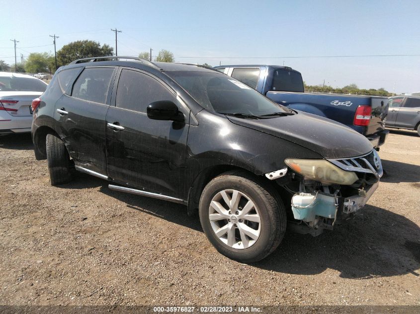 2013 NISSAN MURANO SV - JN8AZ1MU0DW208402