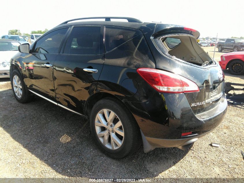 2013 NISSAN MURANO SV - JN8AZ1MU0DW208402